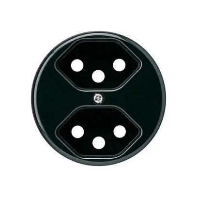 Disco frontale 2×tipo 13 nero basico con protezione bambini 
