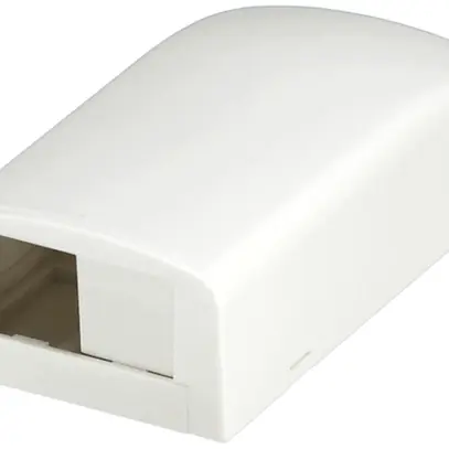 Boîte de raccordement AP Panduit pour 2 modules Mini-Com, blanc 
