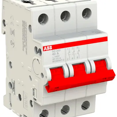 REG-Lasttrennschalter ABB pro M compact SD203/40 40A 3P 440V 3TE 
