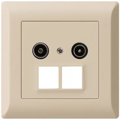 Prise d'antenne ENC R/TV HMS kallysto.line 19dB beige 