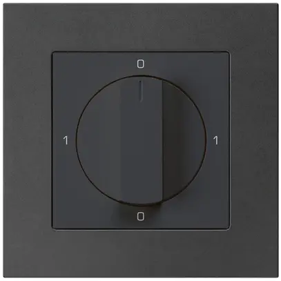 Interruttore rotativo INC kallysto.pro 0/3L nero con manopola 