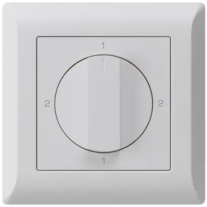 Interrupteur rotatif ENC kallysto.line 3/1L gris clair avec manette 