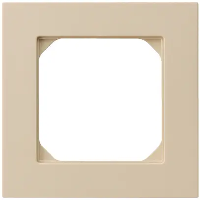 Cadre de recouvrement ENC kallysto.pro 1×1 beige 94×94mm 
