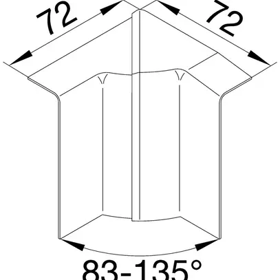 Inneneck Hager für SL20080 Dekor Buche 