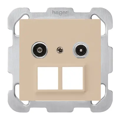 Presa multimedia INC kallysto R/TV montaggio B 11dB 2GHz beige 