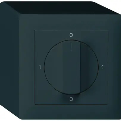 Interrupteur rotatif AP kallysto 2/1L noir 0-A-0-H avec manette 