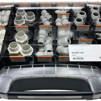 Valigia di assortimento AGRO con pressacavi materia sintetica 