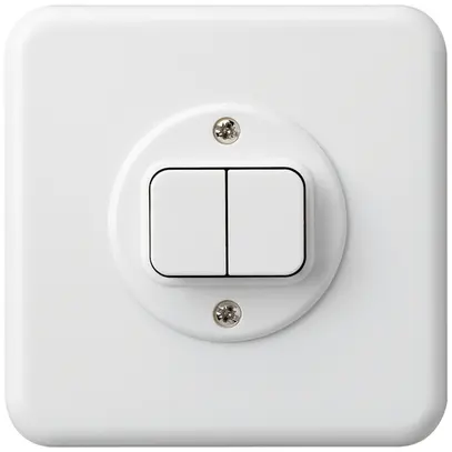 Contatto pulsante INC basico C+C bianco 