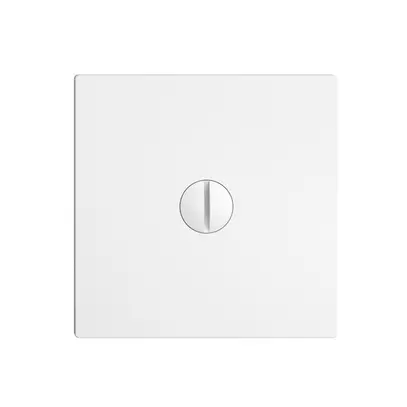 Plaque d'obturation EDIZIOdue blanc 60×60mm 