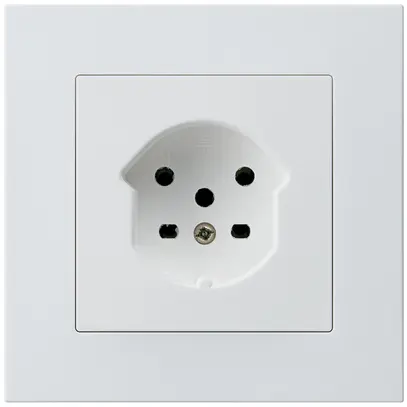 Prise ENC kallysto.pro T15 blanc bornes à vis 