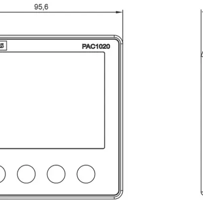Appareil de mesure de puissance INC Siemens SENTRON PAC1020 3×5A ModbusRTU 