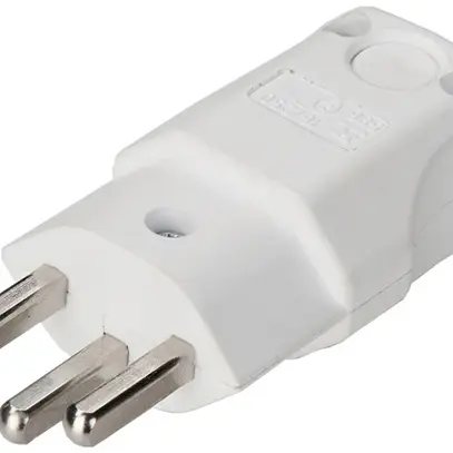 Spina mobile ELBRO T23 bianco 16A 250V con 3 entrate cavo 