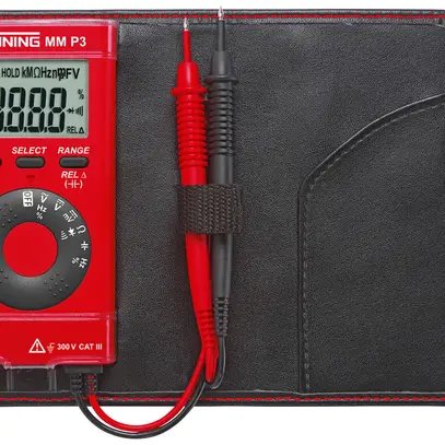 Digital-Multimeter Benning MM P3 600VUC 40MΩ CAT III 300V 