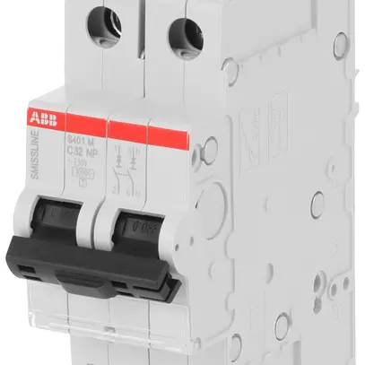 Disjoncteur SMISSLINE TP S 2×32A C 10kA NP 