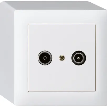 Prise antenne AP kallysto R/TV 19dB 2GHz blanc 