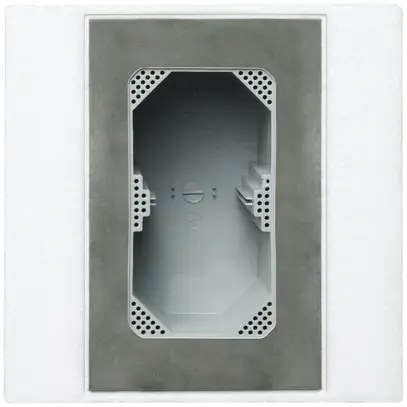 Supporto apparecchio con scatola da incasso grd.I-I/E, 100…140mm 