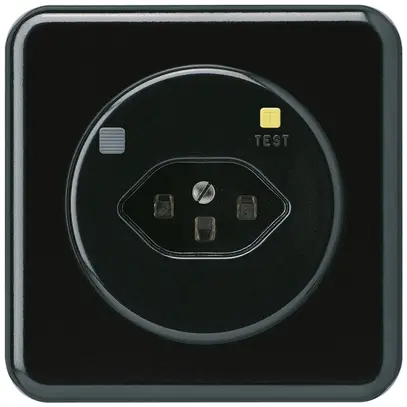Presa INC basico C T23 FI 30mA nero 