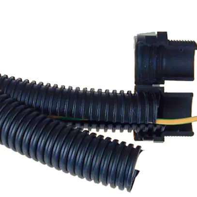 Tubo materia sintetica Duplex 37mm nero 