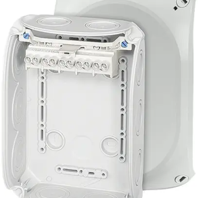 AP-Abzweigdose Hensel DK 1006 Klemme 5×6mm², grau 