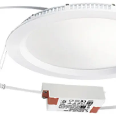 Downlight LED ESYLUX ELSA-2 Ø240 ON/OFF 18W 4000K, 1750lm, blanc 