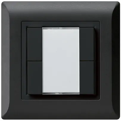 Pulsante multifunzionale INC kallysto.line KNX RF 4×nero 