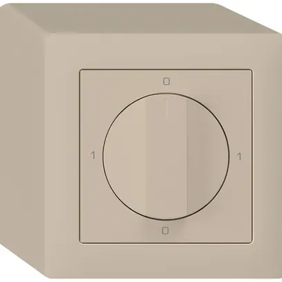 Interrupteur rotatif AP kallysto 2/1L beige 0-A-0-H avec manette 
