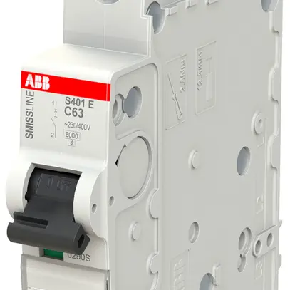Disjoncteur SMISSLINE TP S 1×63A C 6kA 