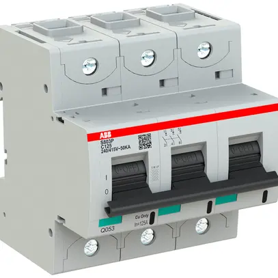 Disgiuntore ABB S803P-C125 3P 400V C-125A 50kA 5UM 