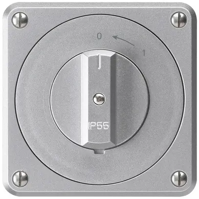 Contact pivotant ENC robusto IP55 aluminium 1P 