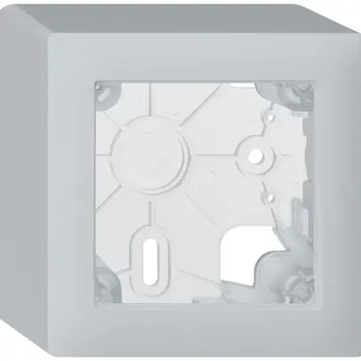 Boîtier AP kallysto gris clair h=54mm 