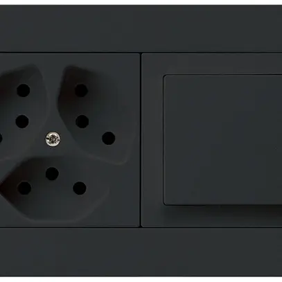 Combinaison ENC kallysto.pro grd.I-I horizontale 3×type 13+interr.S3 noir 