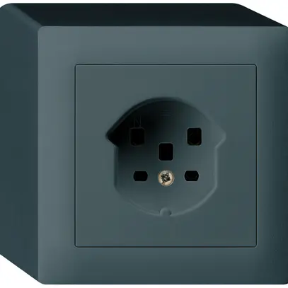 Prise AP kallysto T25 anthracite bornes à vis 