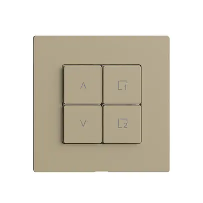 Stazione secondaria per interruttore tapparelle 1c/4t scena WLAN Edue Wiser sand 