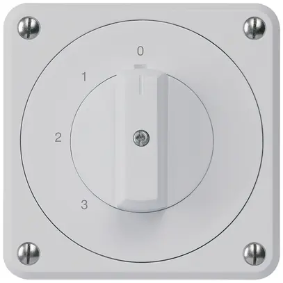 Interruttore rotativo INC robusto IP55 schema 5/1P grigio 