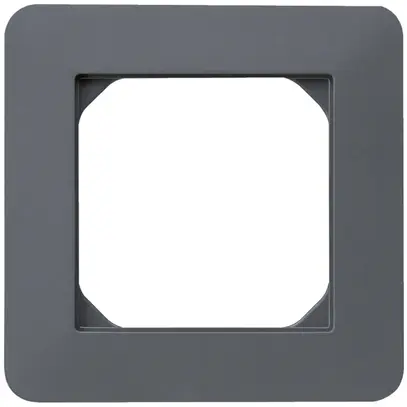 Cadre de recouvrement ENC kallysto.trend 1×1 anthracite 94×94mm 