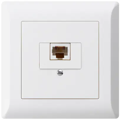Boîte ENC kallysto.line 1×RJ45u blanc 