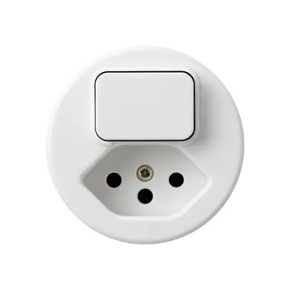Einsatz zu UP-Kombination I basico LR+Typ 13 Phasenabschnitt 20…400W/VA weiss 