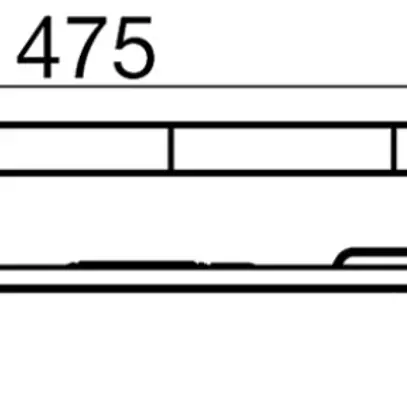 LED-Leuchteinsatz SLV Retro MB 75W 13350lm 830/840/850 DALI 1475mm weiss 