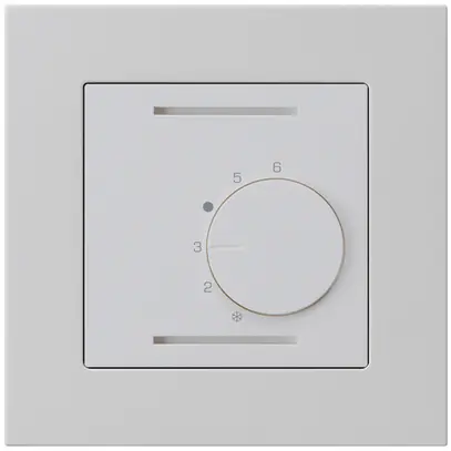 Thermostate d'ambiance ENC kallysto.pro gris clair sans interrupteur 