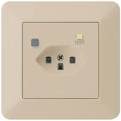 Presa INC KTR T23 FI 30mA beige 