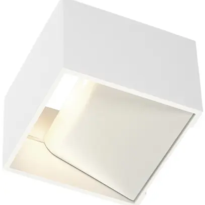 Applique LED SLV LOGS IN, 12W 230V 2000…3000K 490lm IP20 blanc 