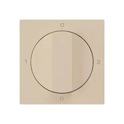 Kit di copertura kallysto interruttore rotativo S2 beige 