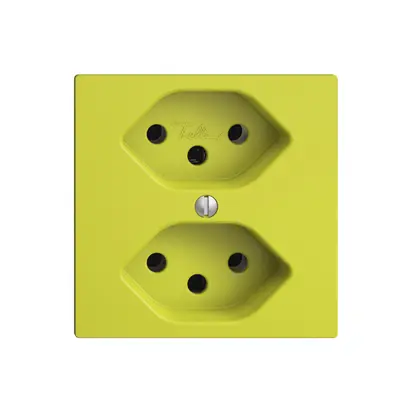 Prise ENC EDIZIOdue 2×T13 lemon 