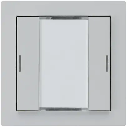Tasto INC kallysto A KNX 2× LED RGB s/e-link grigio chiaro 
