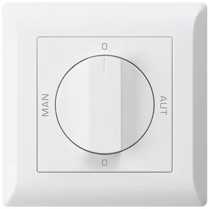 Interrupteur rotatif ENC 0-Man-0-Aut. kallysto.line 2/1L blanc avec manette 