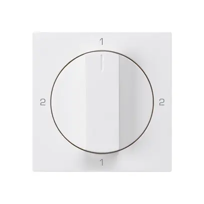 Intérieur pour interrupteur rotatif kallysto 3/1L blanc avec manette 