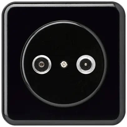 Presa d'antenna INC basico TV-R mont.C 23dB 2GHz nero 