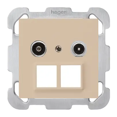 Presa multimedia INC kallysto R/TV montaggio B 14dB 2GHz beige 