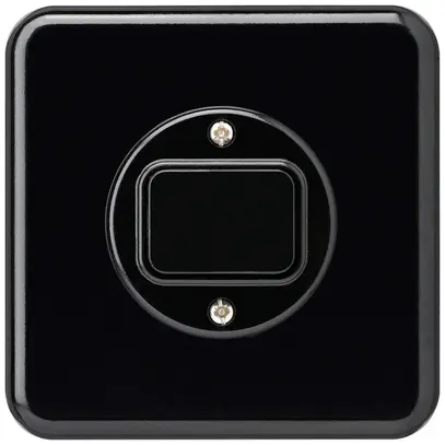Interrupteur ENC basico 6/1L noir 
