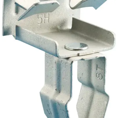 Crampon Caddy EM-P pour tube Ø 30…35mm rebord 3…8mm, acier à ressort ARMOUR 